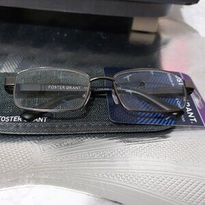 Foster Grant Stylish Readers Reading Glasses Comes With Soft Easy To Carry Case